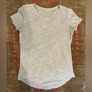 Heathered Gray Lululemon Shirt